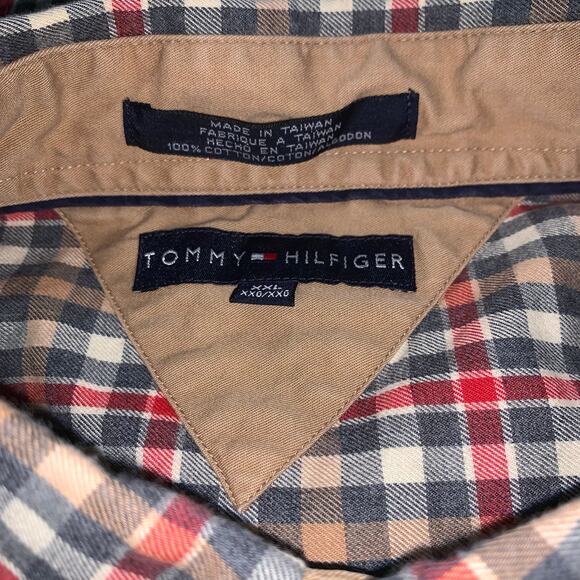 Vintage Tommy Hilfiger button up mens sz XXL - Picture 3 of 7